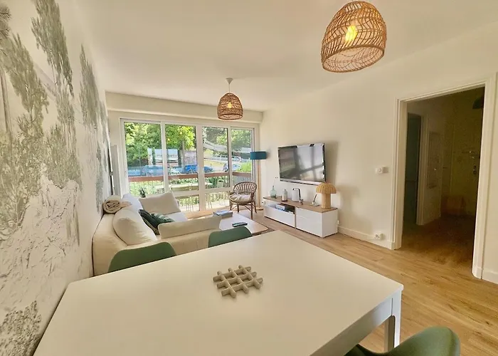 Lejlighed Apt-4pers Renove 5min Pied Plein Centre Terrasse Parking Wifi Arcachon